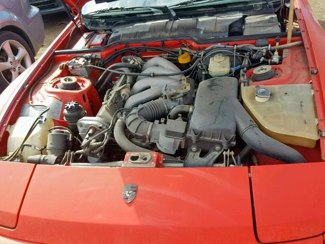 WP0AA0943GN456787 - 1986 PORSCHE 944 RED photo 7