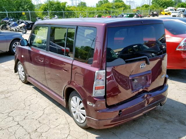 JTLKT324650189069 - 2005 TOYOTA SCION XB 栗色 照片 3