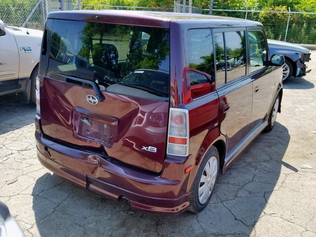 JTLKT324650189069 - 2005 TOYOTA SCION XB 栗色 照片 4