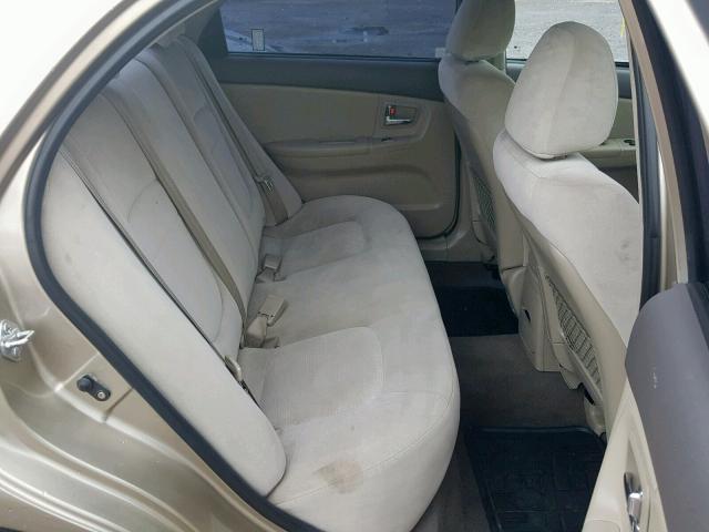 KNAFE122385533780 - 2008 KIA SPECTRA EX BEIGE photo 6