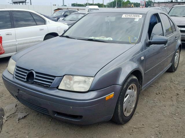 3VWRK69MX3M018093 - 2003 VOLKSWAGEN JETTA GL GRAY photo 2