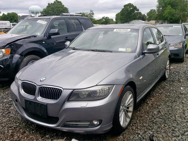 WBAPN73589A266631 - 2009 BMW 335 D GRAY photo 2