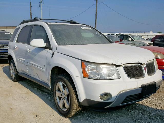 2CKDL63F166144970 - 2006 PONTIAC TORRENT WHITE photo 1