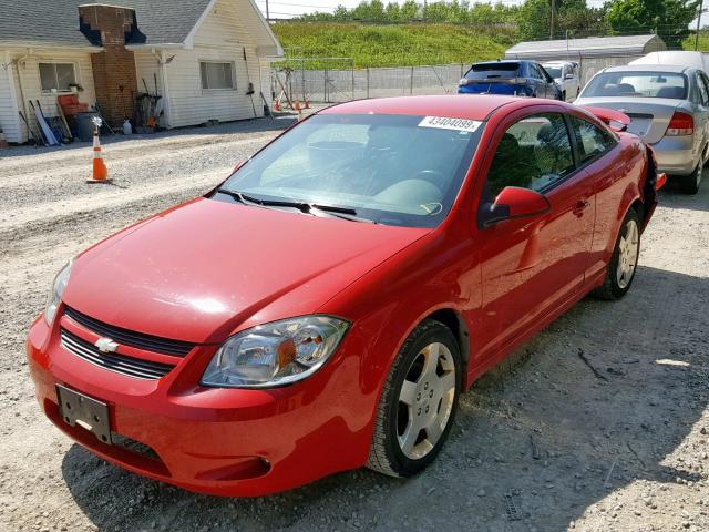 1G1AF1F57A7148532 - 2010 CHEVROLET COBALT 2LT RED photo 2