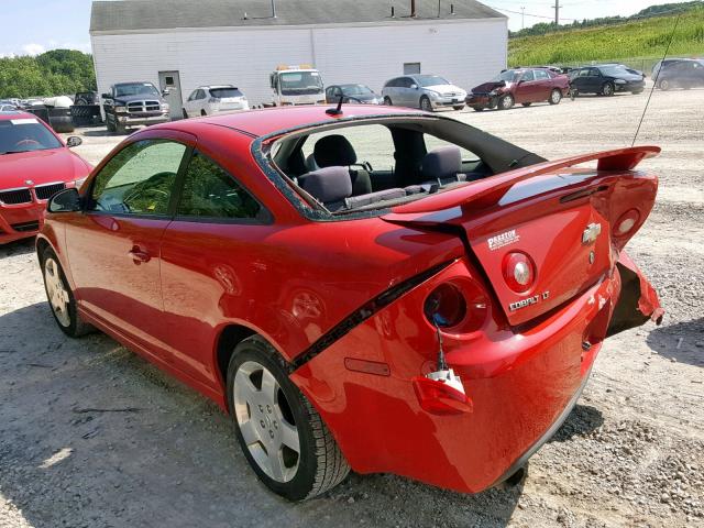 1G1AF1F57A7148532 - 2010 CHEVROLET COBALT 2LT RED photo 3