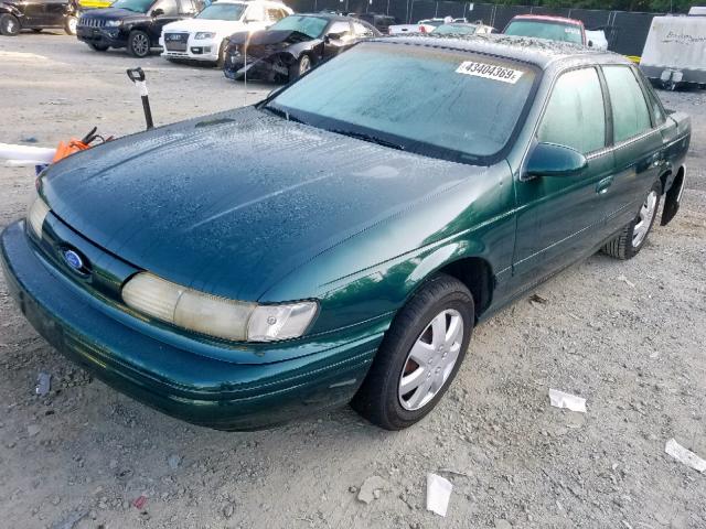 1FALP52U1RA276884 - 1994 FORD TAURUS GL GREEN photo 2