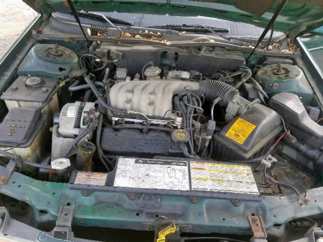 1FALP52U1RA276884 - 1994 FORD TAURUS GL GREEN photo 7