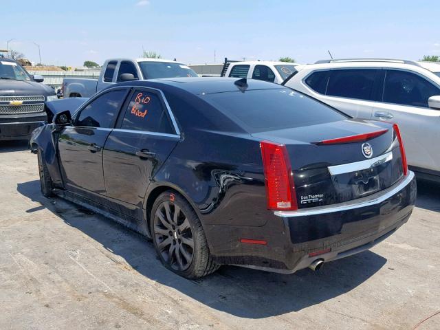 1G6DG5E56D0161492 - 2013 CADILLAC CTS LUXURY BLACK photo 3