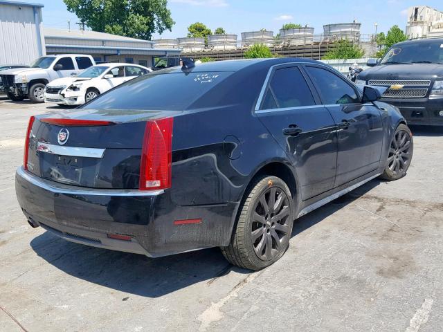 1G6DG5E56D0161492 - 2013 CADILLAC CTS LUXURY BLACK photo 4