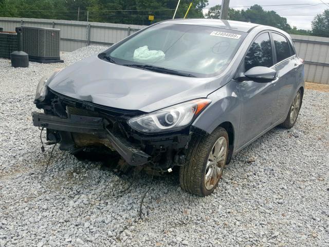 KMHD35LH0EU196024 - 2014 HYUNDAI ELANTRA GT GRAY photo 2