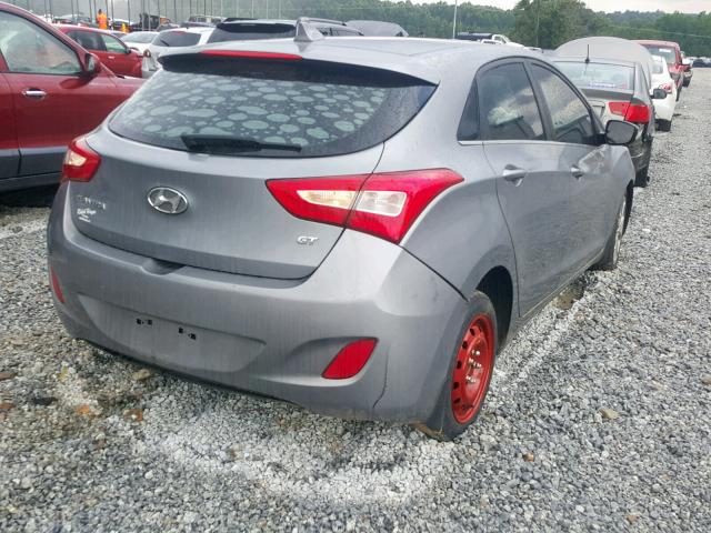 KMHD35LH0EU196024 - 2014 HYUNDAI ELANTRA GT GRAY photo 4