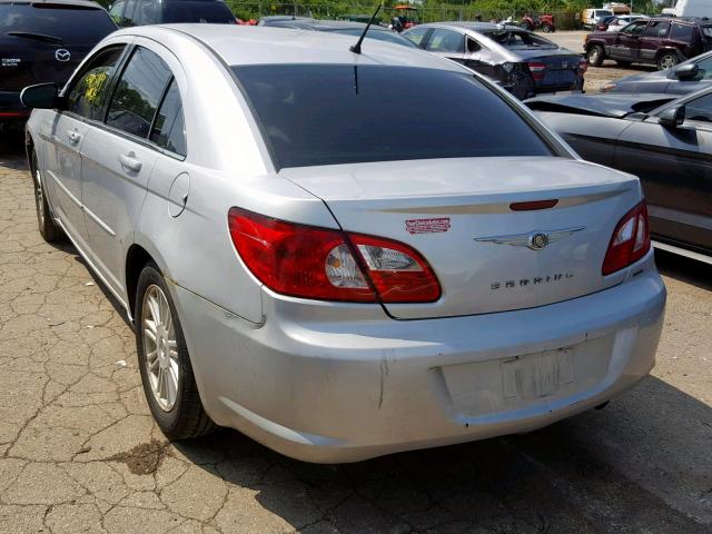 1C3LC56K17N508800 - 2007 CHRYSLER SEBRING TO SILVER photo 3