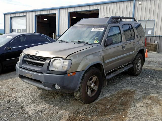 5N1ED28Y82C566338 - 2002 NISSAN XTERRA XE BROWN photo 2