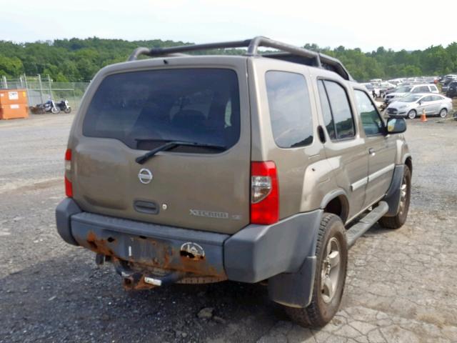 5N1ED28Y82C566338 - 2002 NISSAN XTERRA XE BROWN photo 4