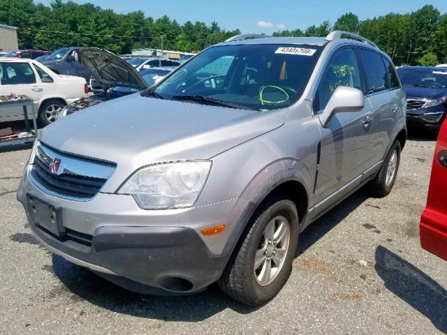 3GSCL33P88S640772 - 2008 SATURN VUE XE SILVER photo 2