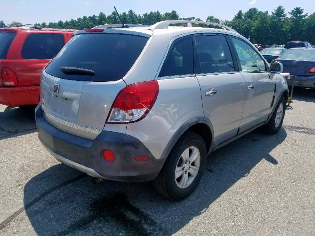 3GSCL33P88S640772 - 2008 SATURN VUE XE SILVER photo 4