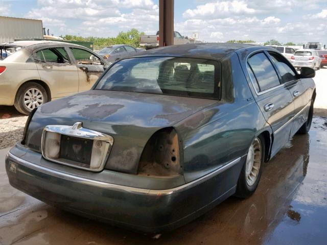 1LNHM81WXXY707476 - 1999 LINCOLN TOWN CAR E GREEN photo 4