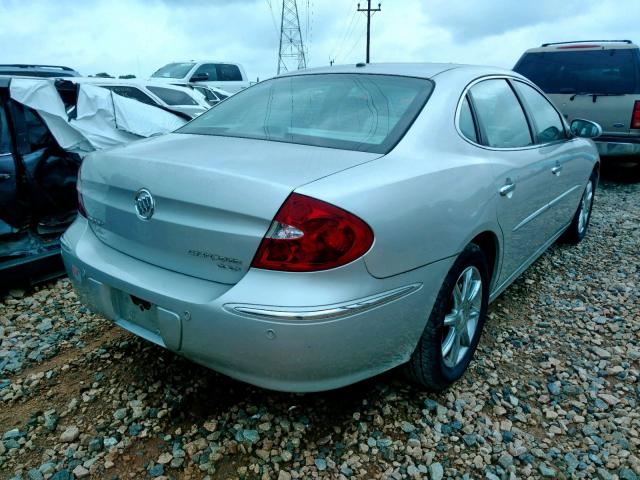2G4WE537551183873 - 2005 BUICK LACROSSE C SILVER photo 4