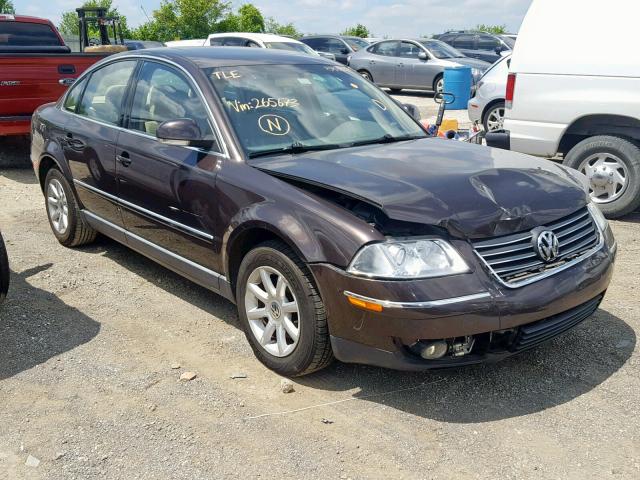 WVWPD63B94E265673 - 2004 VOLKSWAGEN PASSAT GLS BURGUNDY photo 1