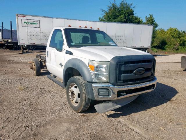 1FDGF5GT6BEA03349 - 2011 FORD F550 SUPER WHITE photo 1