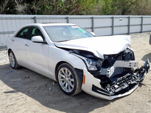 1G6AA5RX9J0105638 - 2018 CADILLAC ATS WHITE photo 1