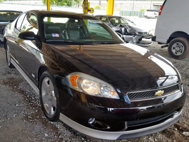 2G1WL16C869359094 - 2006 CHEVROLET MONTE CARL BLACK photo 1