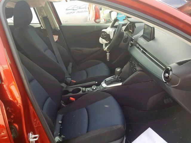 3MYDLBYV7KY506410 - 2019 TOYOTA YARIS L RED photo 5