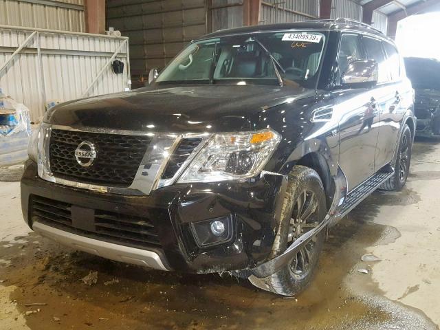 JN8AY2NF0J9330969 - 2018 NISSAN ARMADA PLA BLACK photo 2