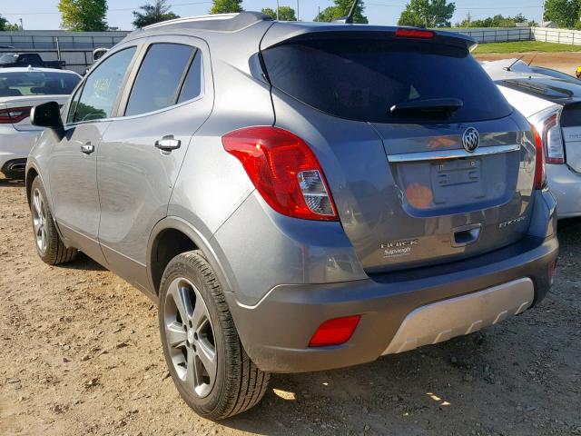 KL4CJASB2DB154311 - 2013 BUICK ENCORE SILVER photo 3