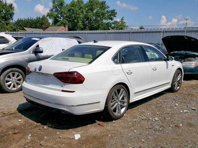 1VWDT7A39HC020667 - 2017 VOLKSWAGEN PASSAT R-L WHITE photo 4