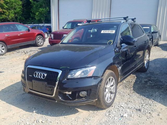 WA1KK78R99A054753 - 2009 AUDI Q5 3.2 BLACK photo 2