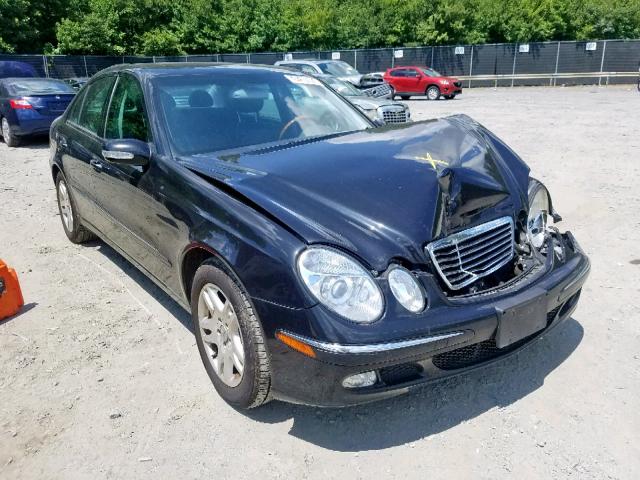 WDBUF65J13A149650 - 2003 MERCEDES-BENZ E 320 BLACK photo 1