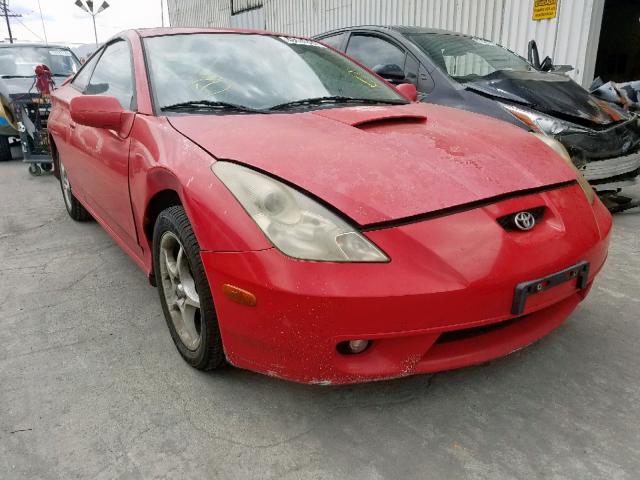 JTDDY38T5Y0035185 - 2000 TOYOTA CELICA GT- RED photo 1