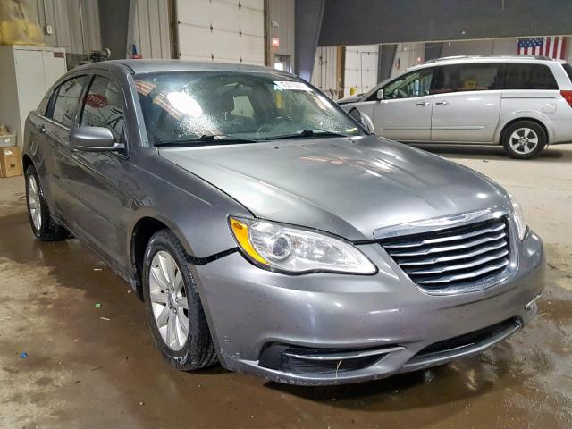 1C3CCBBG2DN731861 - 2013 CHRYSLER 200 TOURIN GRAY photo 1