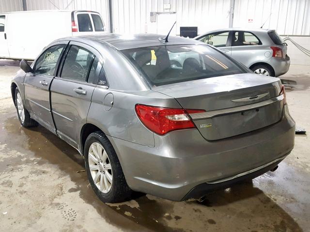 1C3CCBBG2DN731861 - 2013 CHRYSLER 200 TOURIN GRAY photo 3