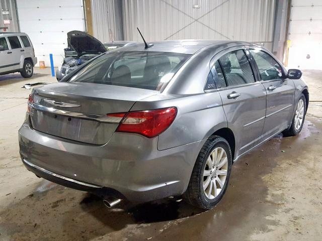 1C3CCBBG2DN731861 - 2013 CHRYSLER 200 TOURIN GRAY photo 4