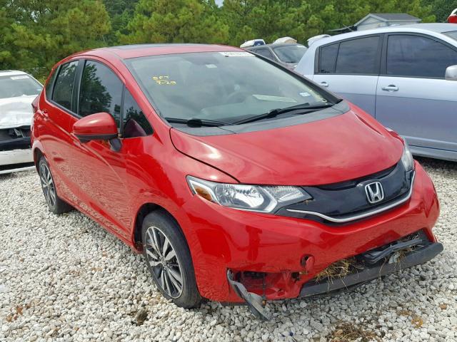 3HGGK5G85FM737400 - 2015 HONDA FIT EX RED photo 1