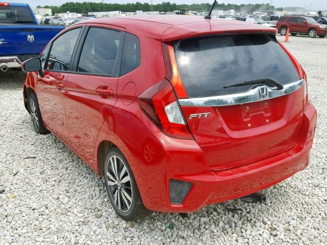 3HGGK5G85FM737400 - 2015 HONDA FIT EX RED photo 3