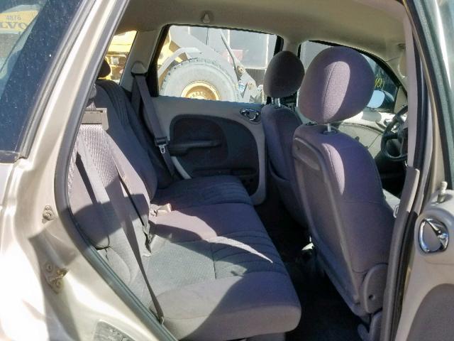 3C4FY48B84T208765 - 2004 CHRYSLER PT CRUISER TAN photo 6