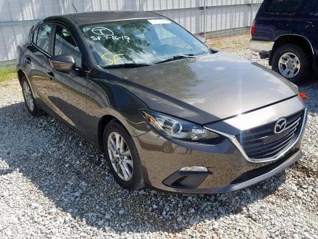 JM1BM1L72E1100999 - 2014 MAZDA 3 TOURING BROWN photo 1