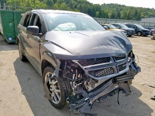 3C4PDDEG1HT610648 - 2017 DODGE JOURNEY GT GRAY photo 1