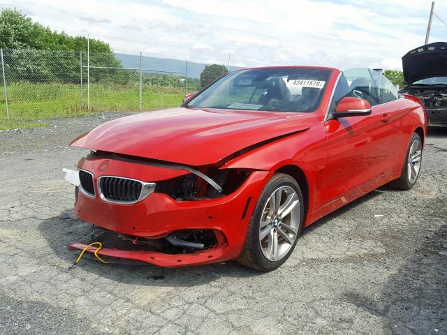 WBA4Z3C55JEC48801 - 2018 BMW 430XI RED photo 2