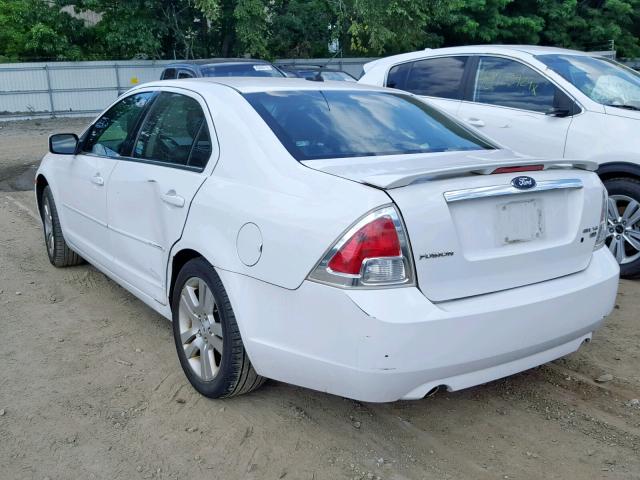 3FAHP02147R221010 - 2007 FORD FUSION SEL WHITE photo 3