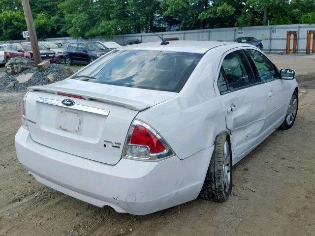 3FAHP02147R221010 - 2007 FORD FUSION SEL WHITE photo 4