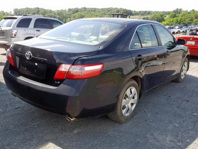 4T1BK46K37U025069 - 2007 TOYOTA CAMRY NEW BLACK photo 4