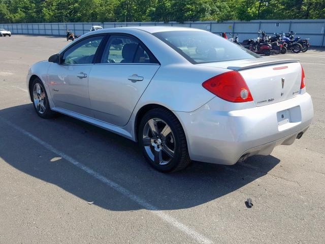 1G2ZM577794144375 - 2009 PONTIAC G6 GXP SILVER photo 3