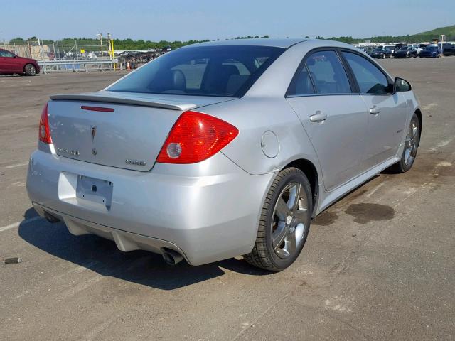 1G2ZM577794144375 - 2009 PONTIAC G6 GXP SILVER photo 4