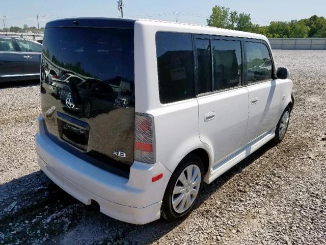JTLKT324350174805 - 2005 TOYOTA SCION XB 白色 照片 4