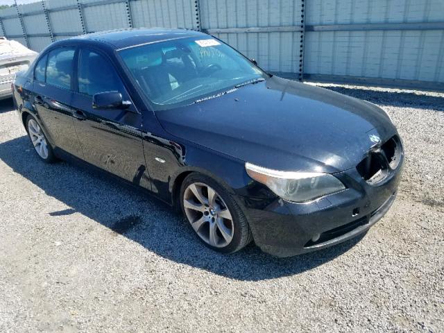 WBANB33594B109363 - 2004 BMW 545I BLACK photo 1