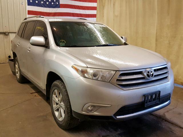 5TDBK3EH3BS057845 - 2011 TOYOTA HIGHLANDER SILVER photo 1